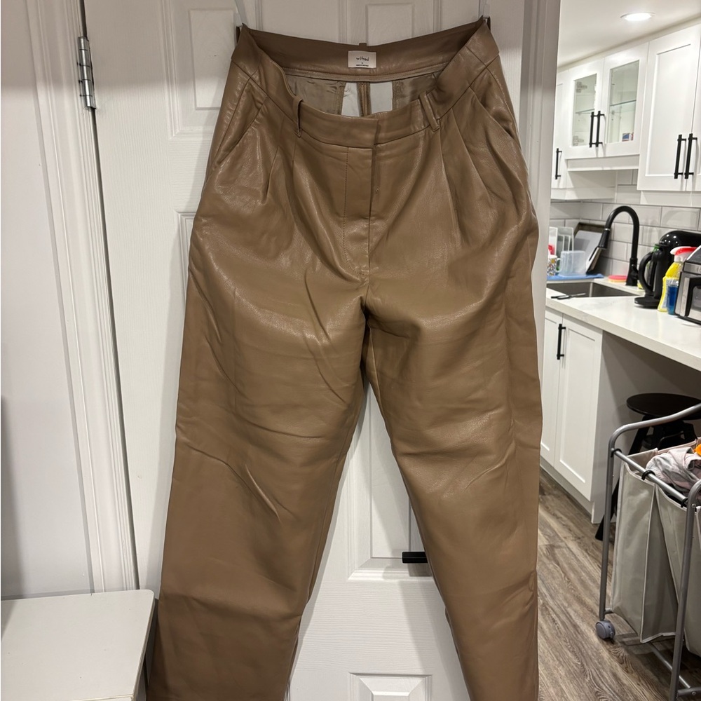 Wilfred Effortless Vegan Leather Pants